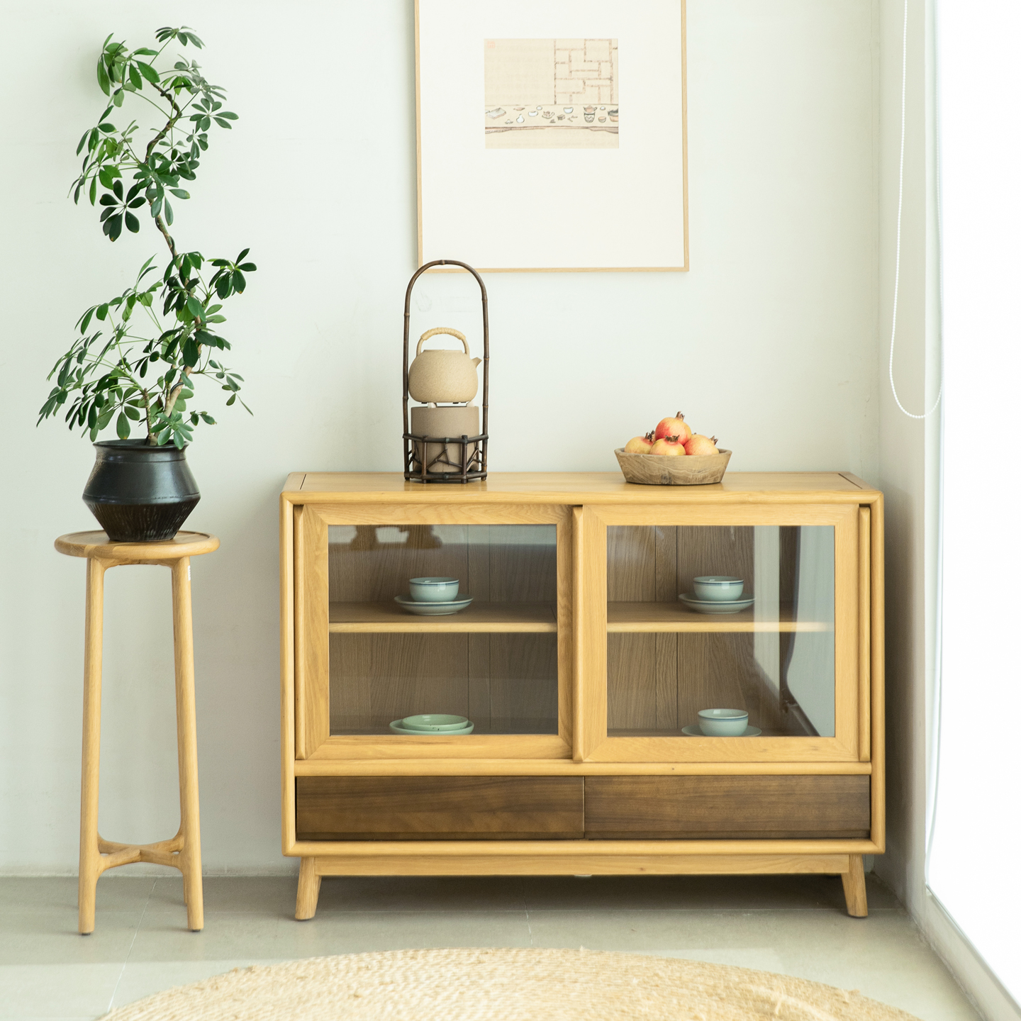 东家 • 青山橡边柜