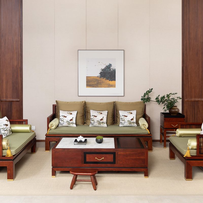 东家 • 花梨院子春晓沙发