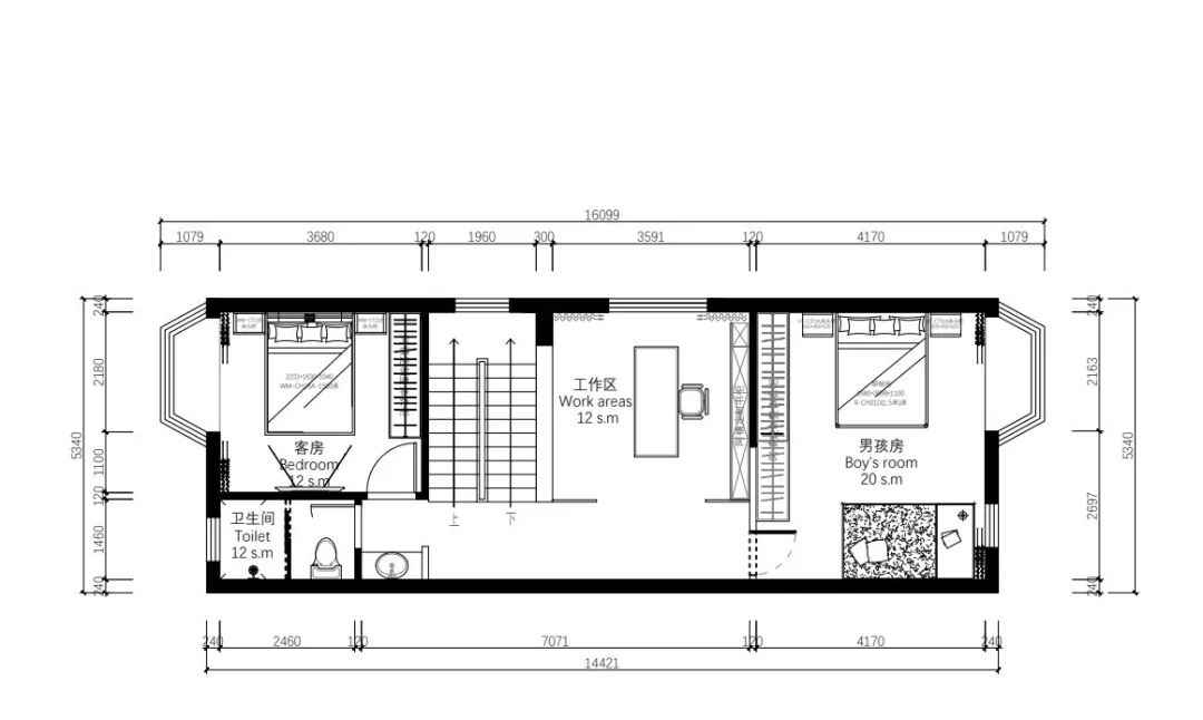 新中式案例 | 480m²联排别墅设计，高级时尚混搭