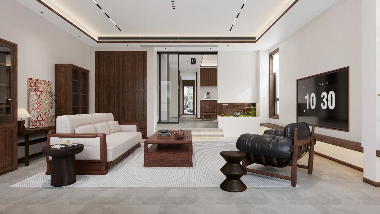 东家·设计案例|大隐隐于市，东方大宅的现代演绎