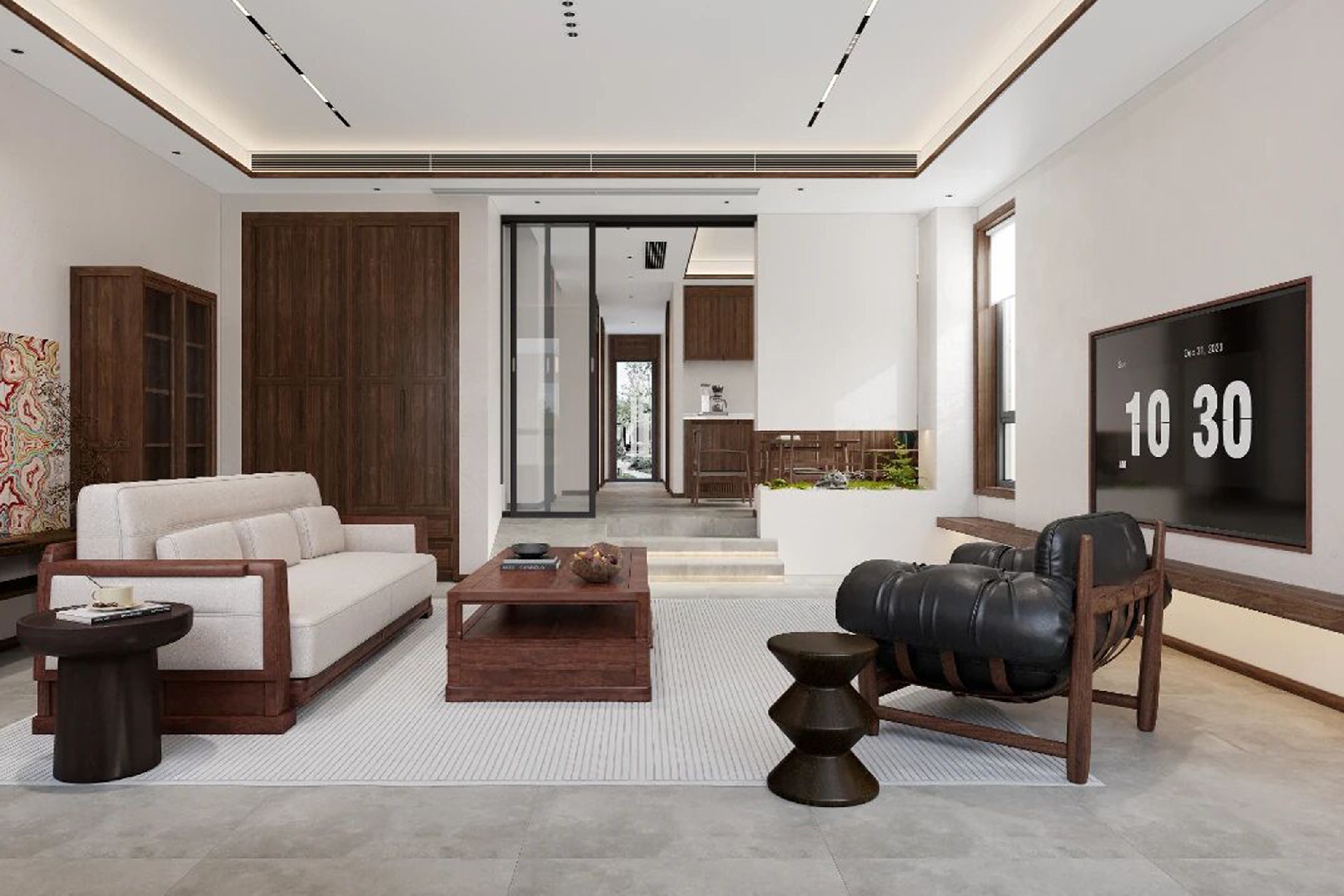 东家·设计案例|大隐隐于市，东方大宅的现代演绎