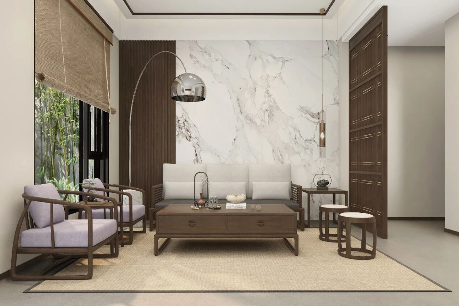 东家·设计案例|基于人文写意下的现代东方大宅